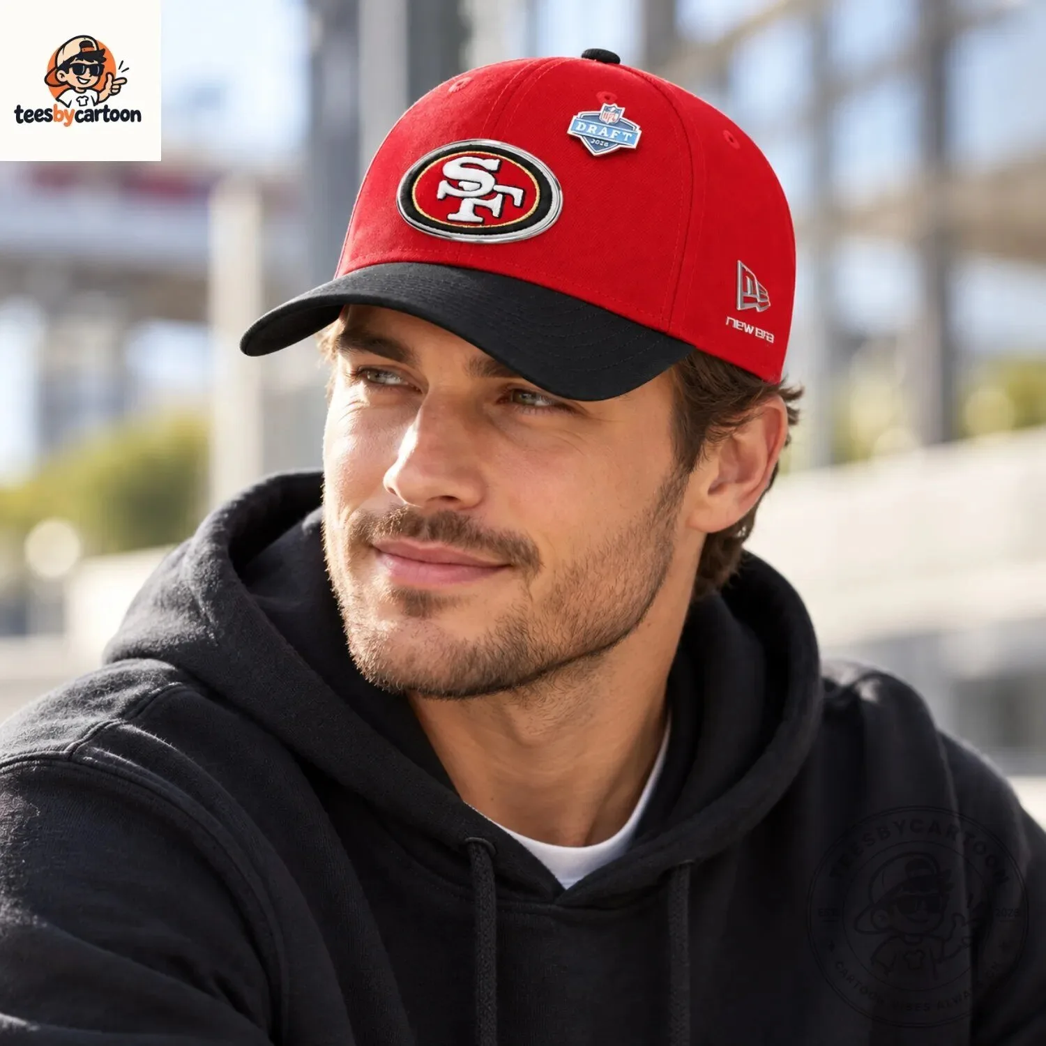 San Francisco 49ers New Era 2026 NFL Draft 9FORTY M-Crown Cap 7 San Francisco 49ers New Era 2026 NFL Draft 9FORTY M-Crown Cap