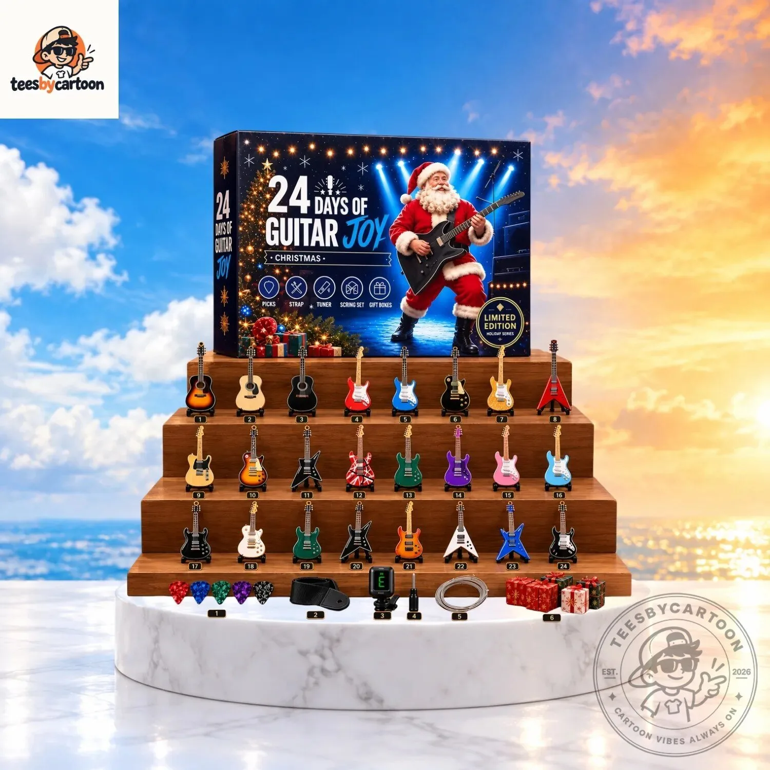 24 Days of Guitar Joy Advent Calendar