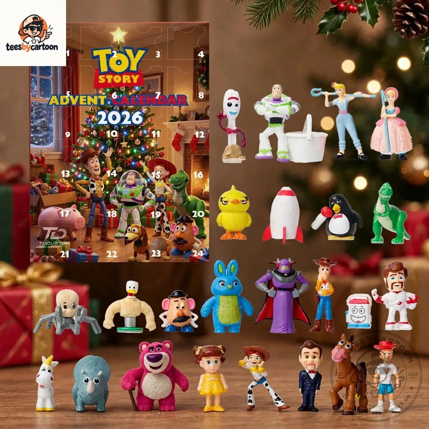 Disney Pixar Toy Story 24 Days Advent Calendar 3 Disney Pixar Toy Story 24 Days Advent Calendar