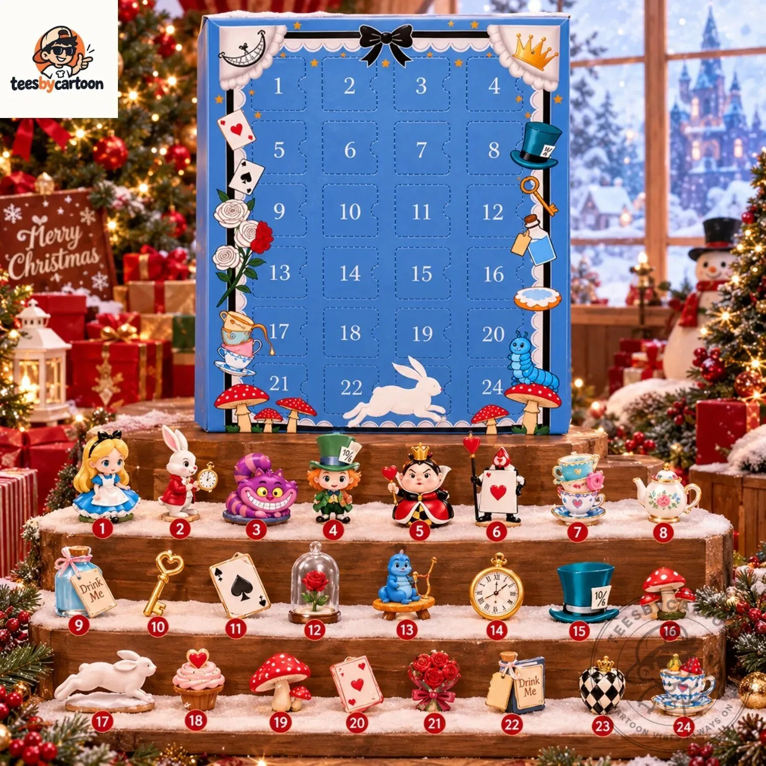 Alice in Wonderland 24 Days Advent Calendar 4 Alice in Wonderland 24 Days Advent Calendar
