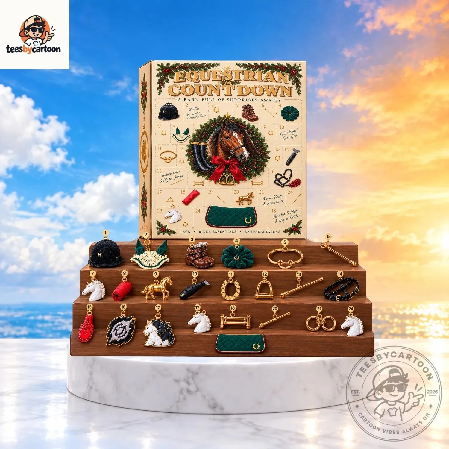 Equestrian Countdown 24 Days Advent Calendar
