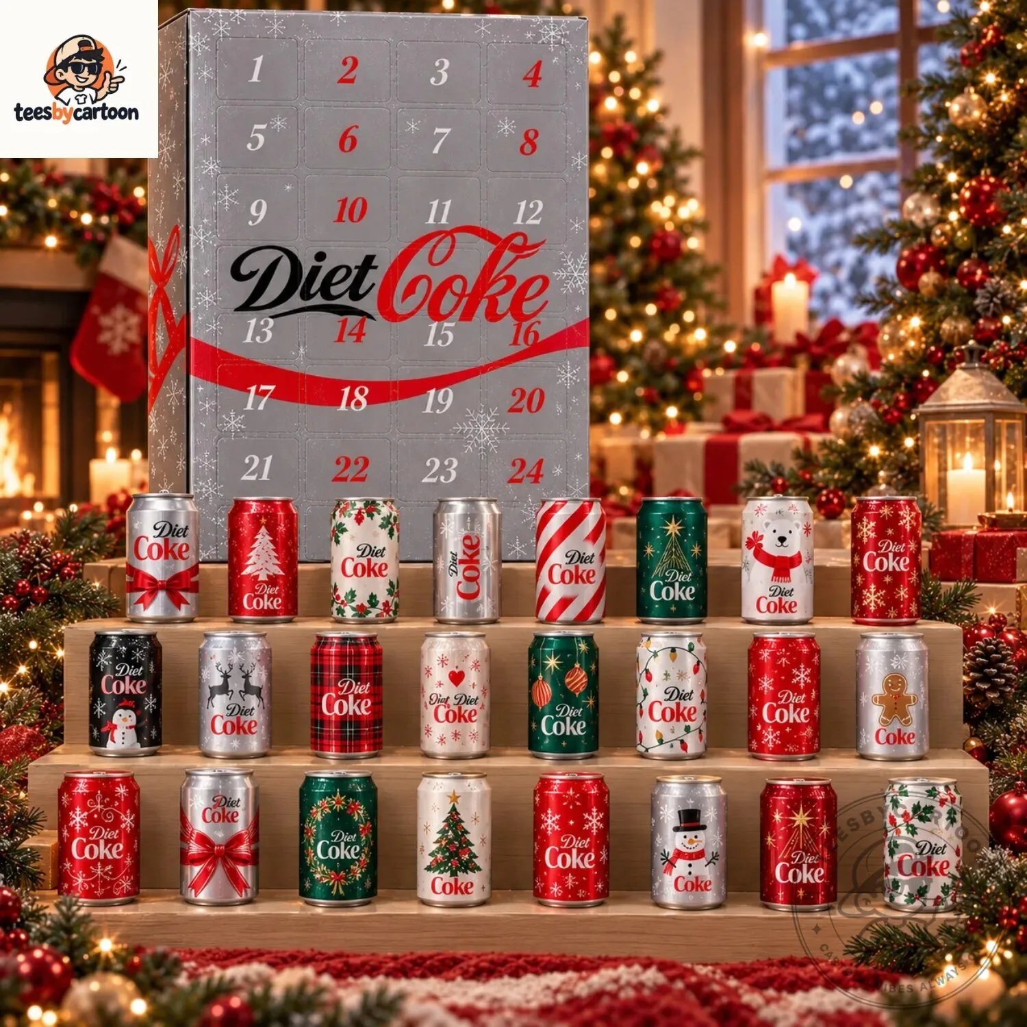 Diet Coke Christmas 24 Days Advent Calendar 4 Diet Coke Christmas 24 Days Advent Calendar