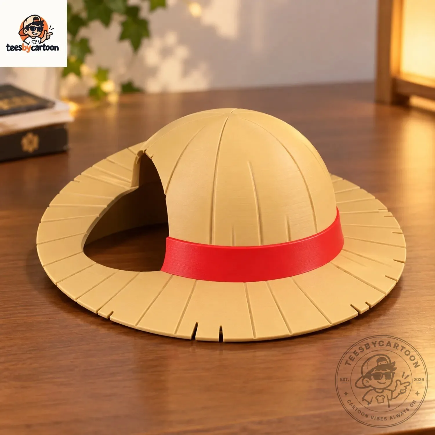One Piece Monkey D. Luffy Straw Hat For Cats And Small Pets Cosplay Costume Prop 4 One Piece Monkey D. Luffy Straw Hat For Cats And Small Pets Cosplay Costume Prop