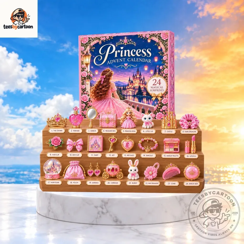 Princess 24-Day Magical Surprises Christmas Advent Calendar For Girls Princess 24-Day Magical Surprises Christmas Advent Calendar For Girls