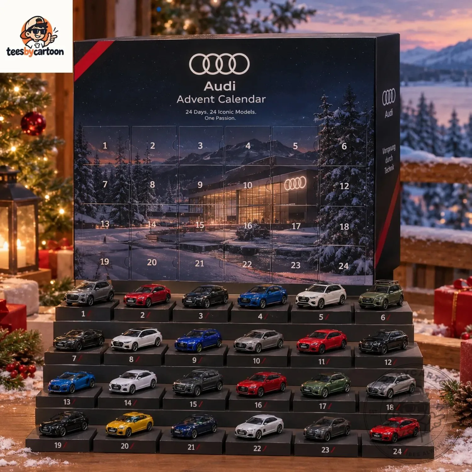 Audi Car Model Advent Calendar 3 Audi Car Model Advent Calendar
