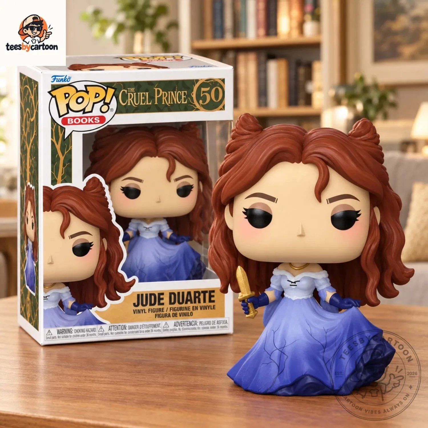 Jude Duarte The Cruel Prince Coronation Gown Custom Funko Pop Figure 3 Jude Duarte The Cruel Prince Coronation Gown Custom Funko Pop Figure