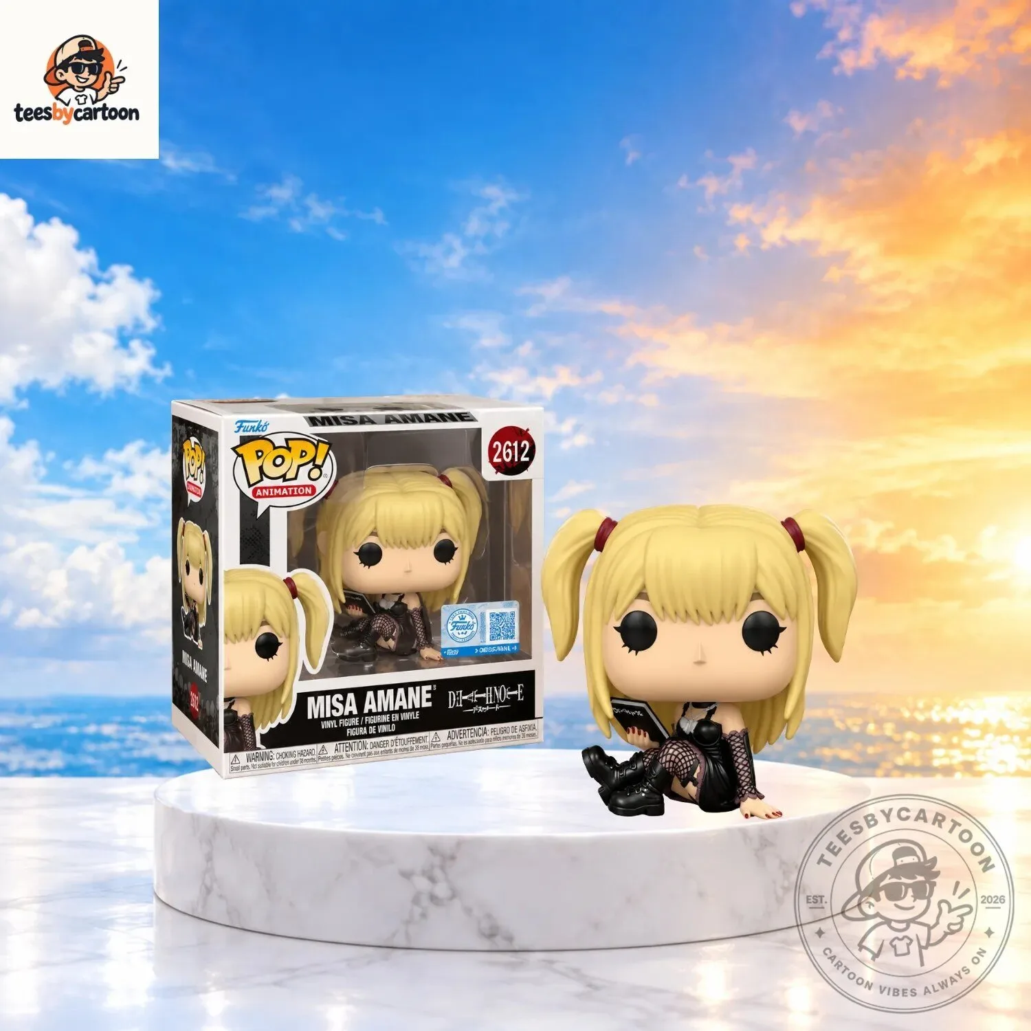 Misa Amane Death Note Anime Custom Funko Pop Vinyl Figure