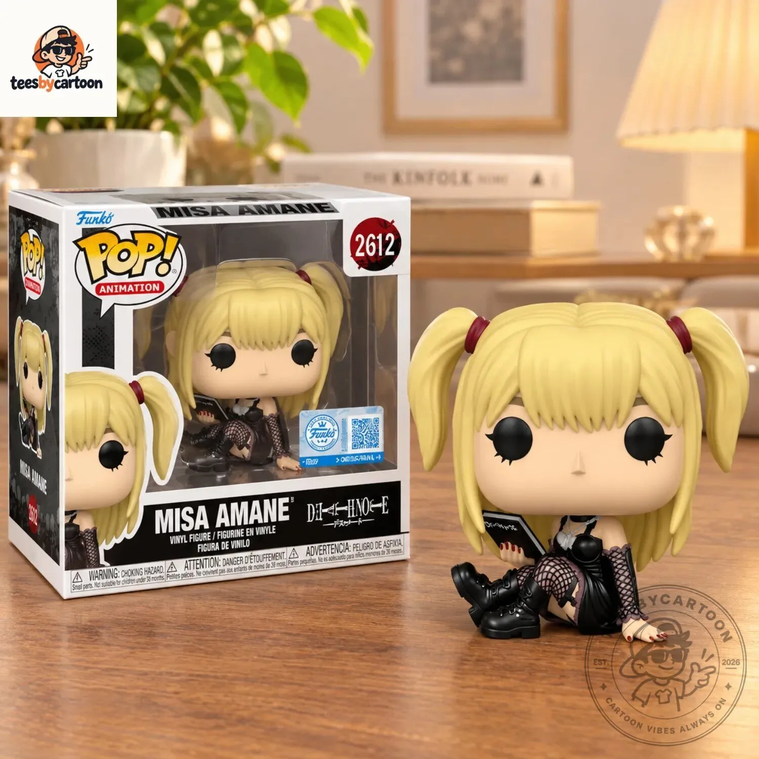 Misa Amane Death Note Anime Custom Funko Pop Vinyl Figure 4 Misa Amane Death Note Anime Custom Funko Pop Vinyl Figure