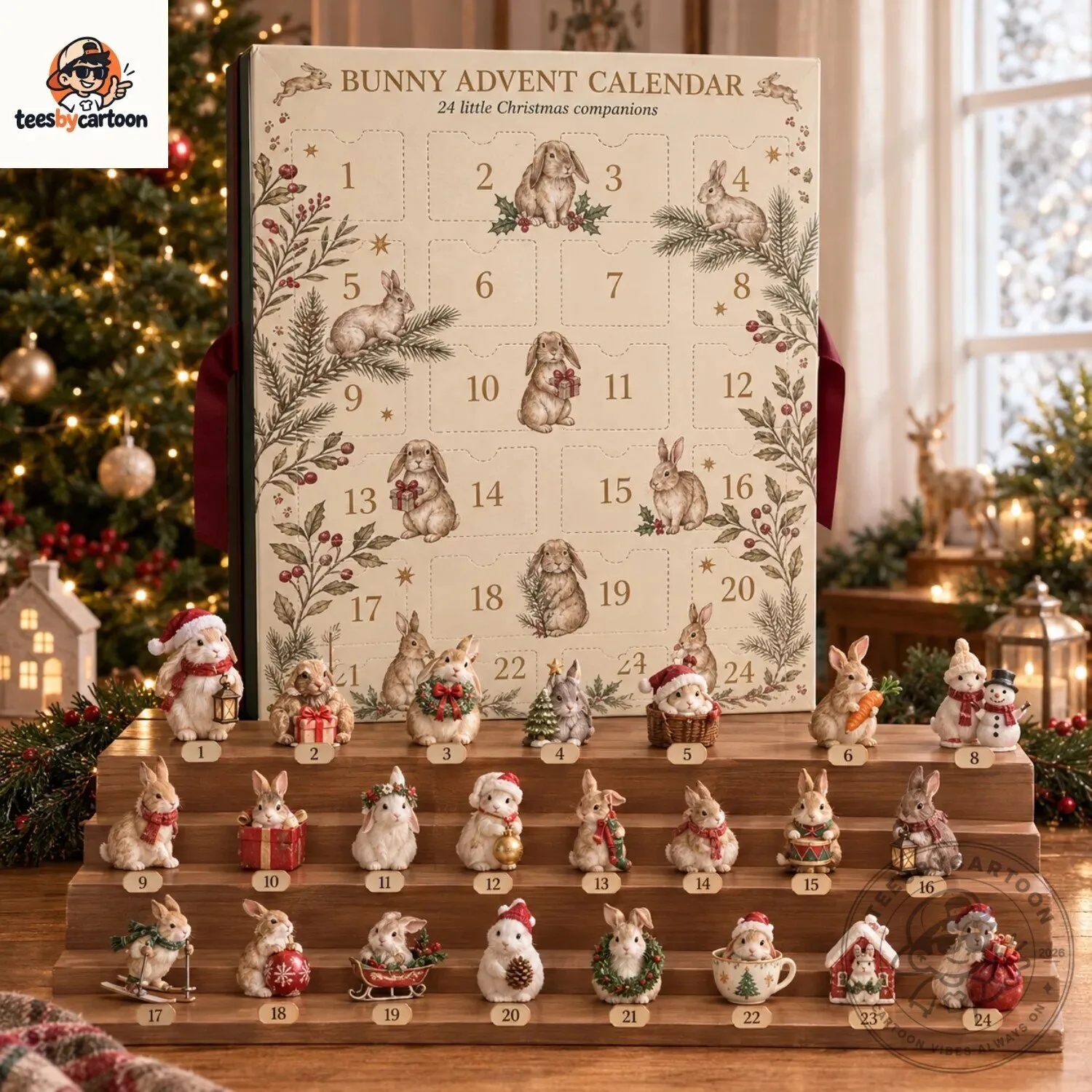 Cute Bunny Advent Calendar 3 Cute Bunny Advent Calendar