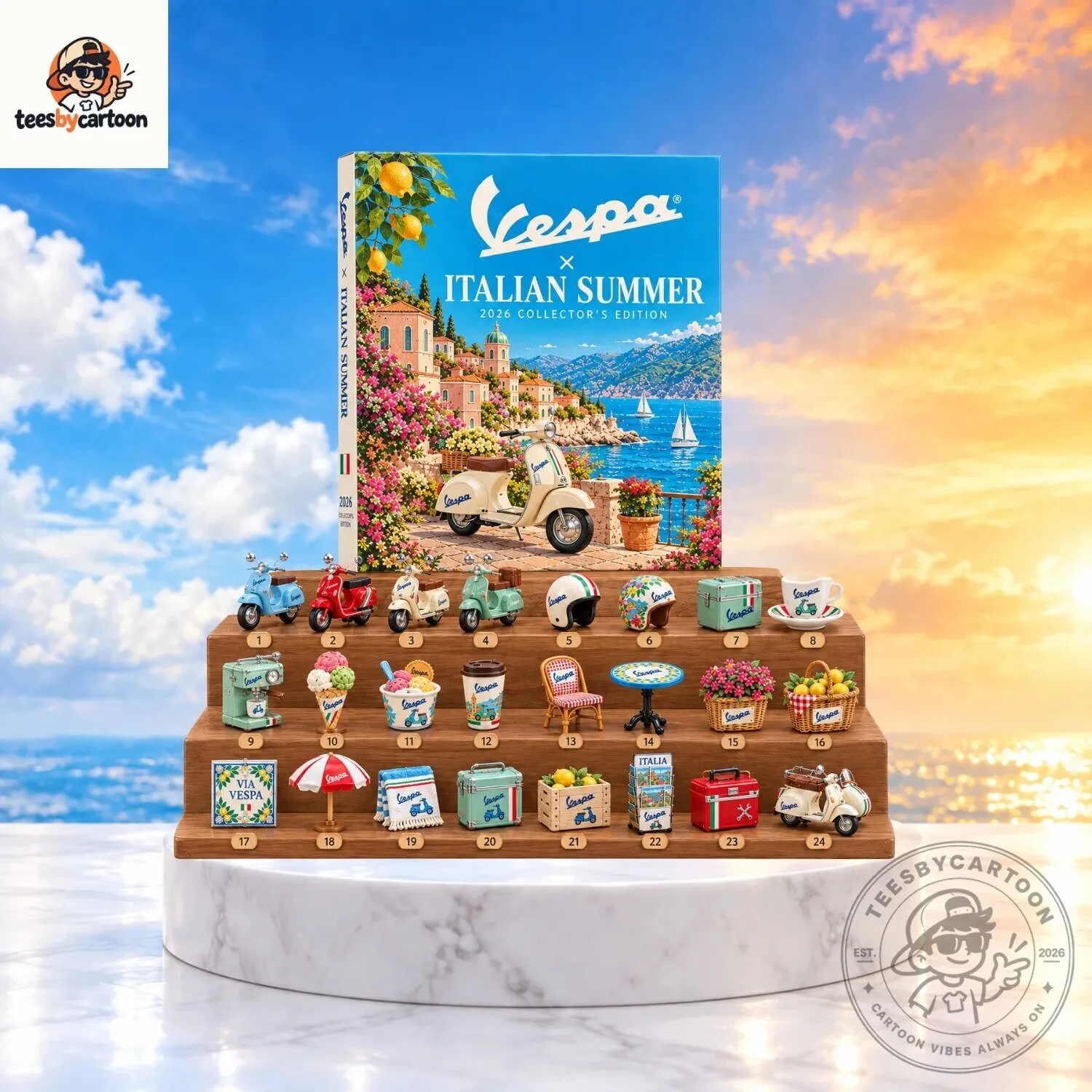 Vespa x Italian Summer 2026 Advent Calendar