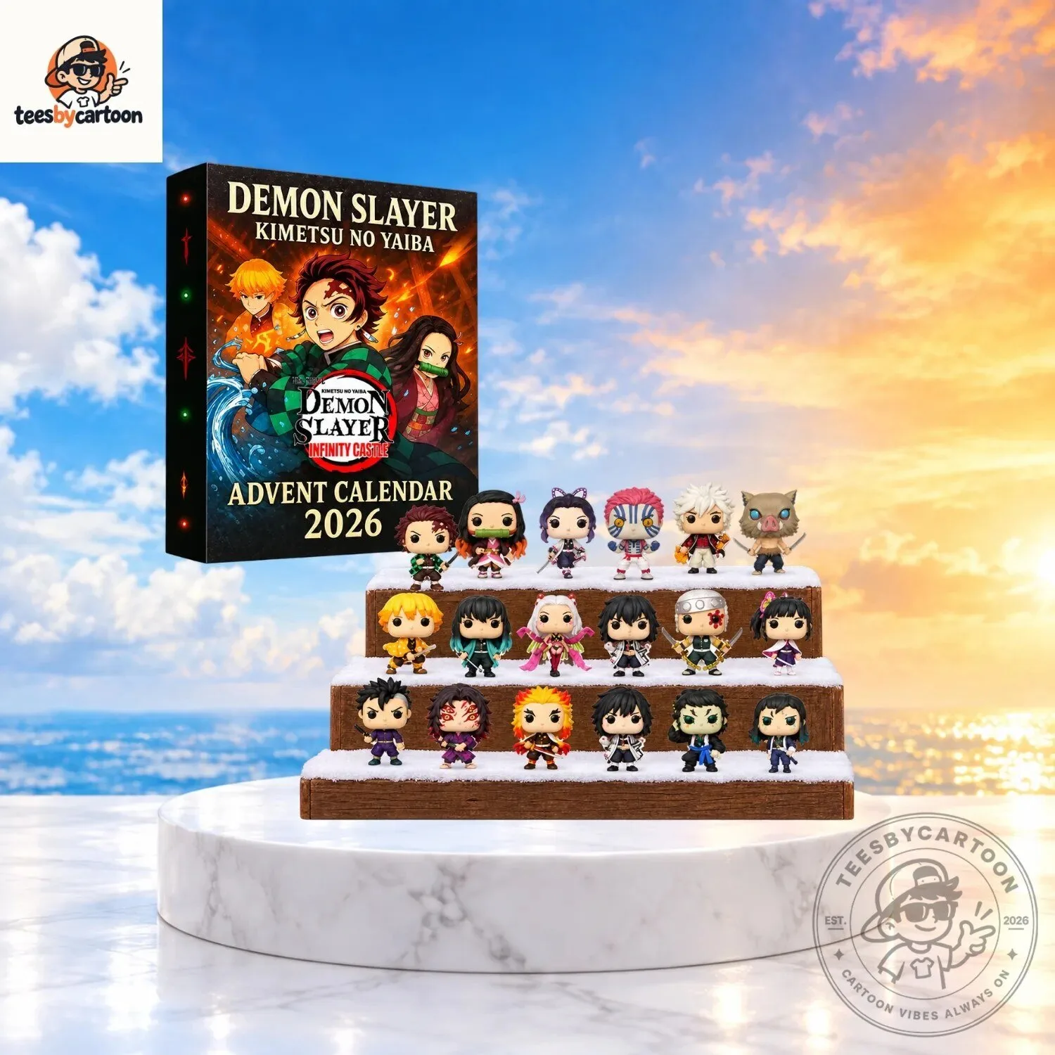 Demon Slayer Kimetsu No Yaiba Infinity Castle Advent Calendar 2026