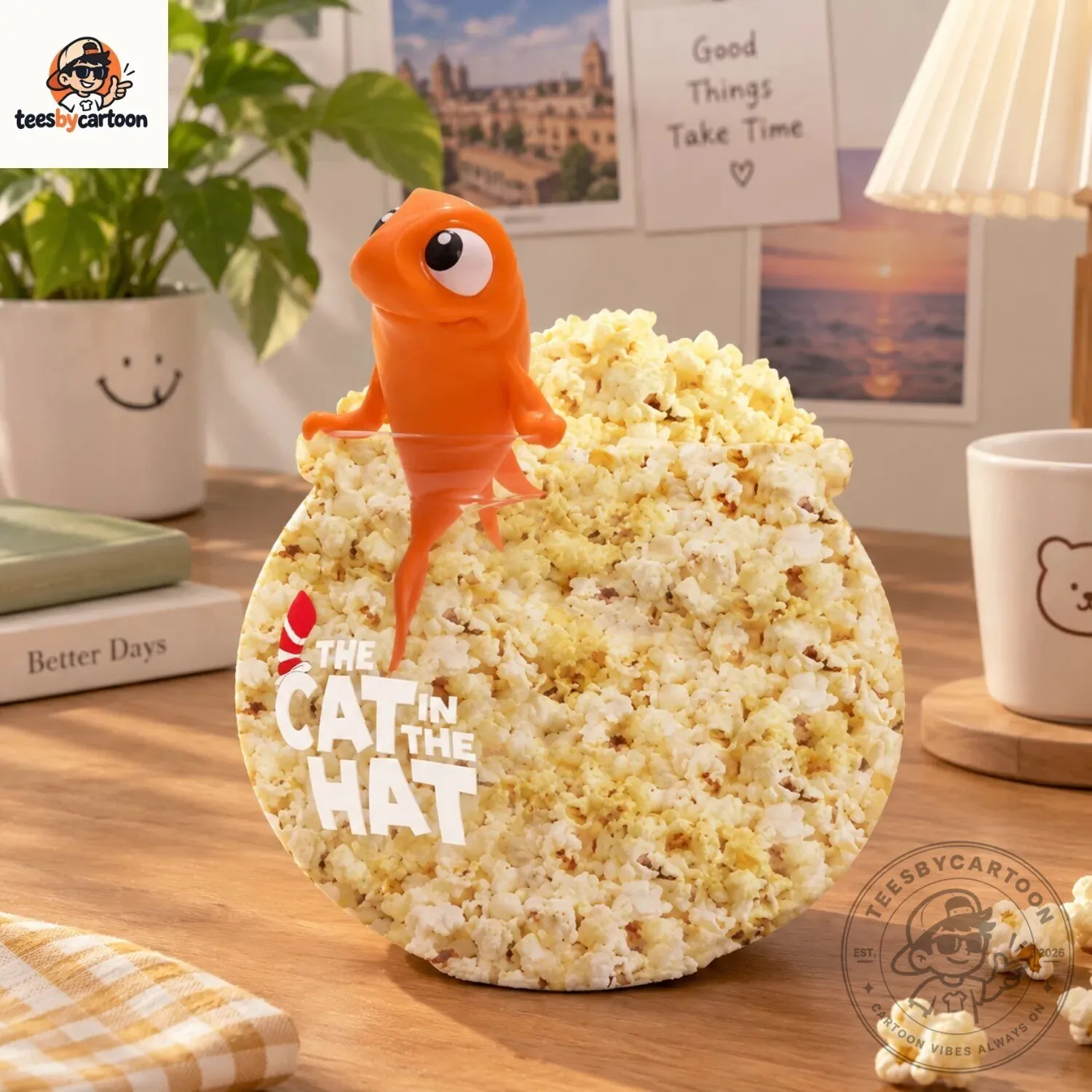 Dr. Seuss The Cat in the Hat Fishbowl Popcorn Bucket 3 Dr. Seuss The Cat in the Hat Fishbowl Popcorn Bucket