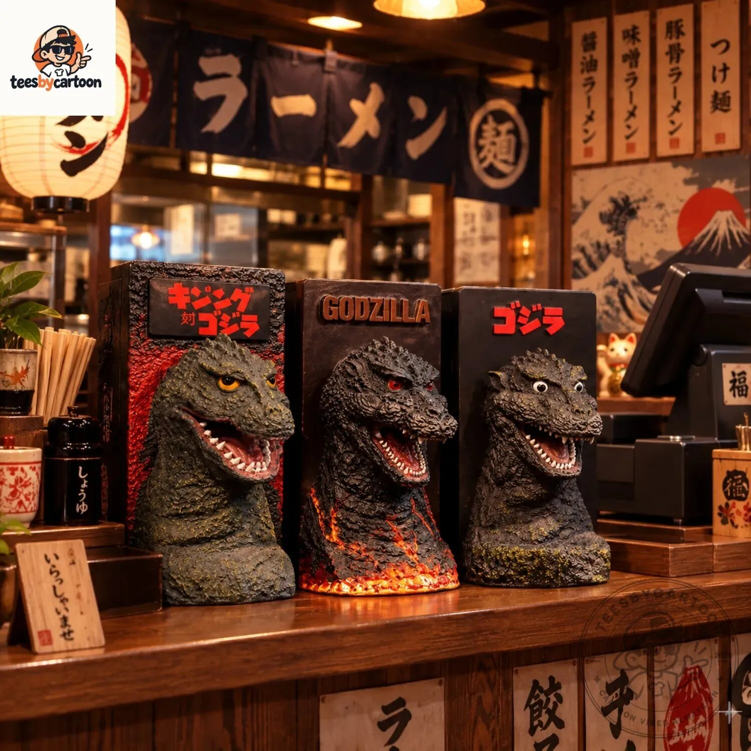 Funny Godzilla Kaiju Head Tissue Box Cover 7 Funny Godzilla Kaiju Head Tissue Box Cover