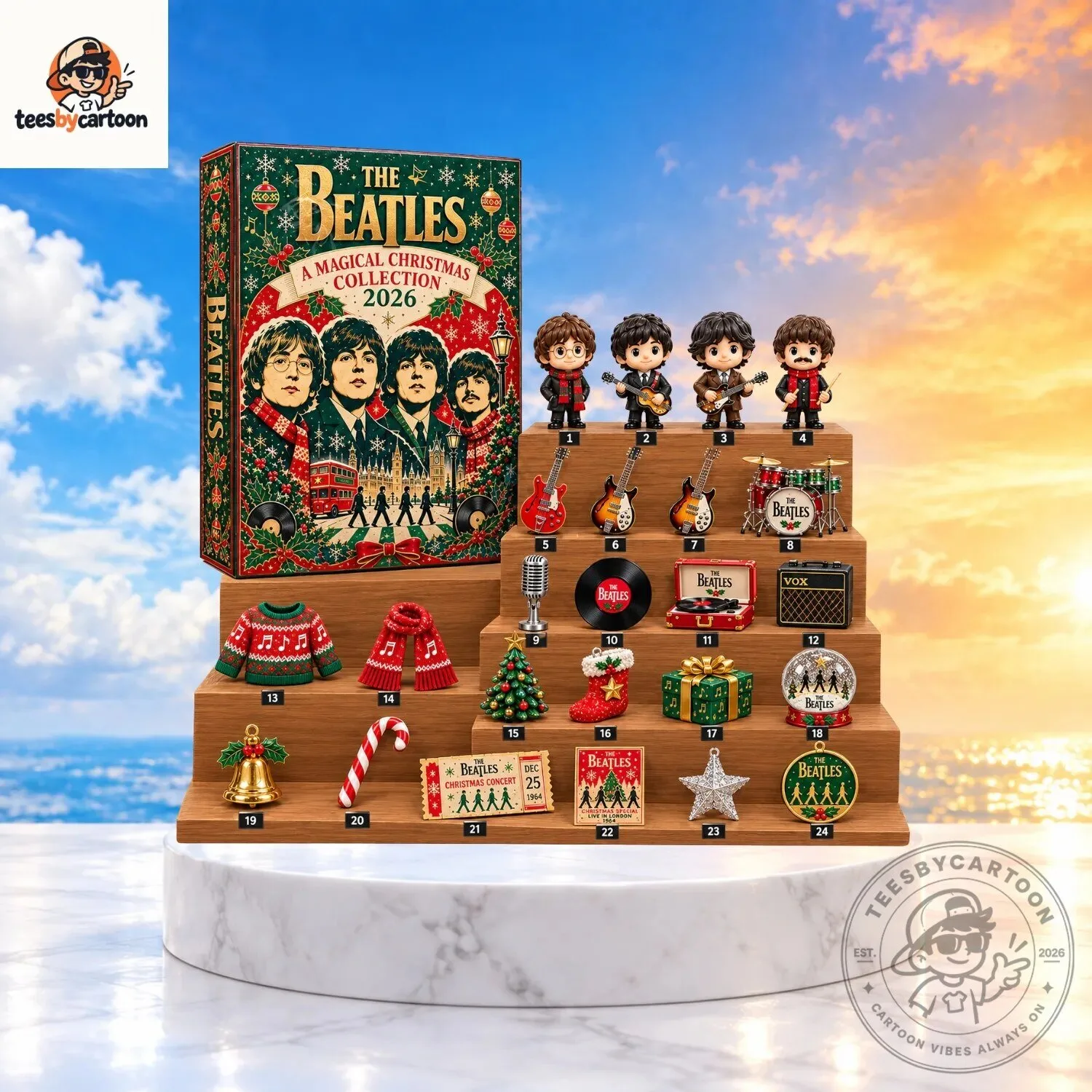The Beatles A Magical Christmas Collection 2026 Advent Calendar