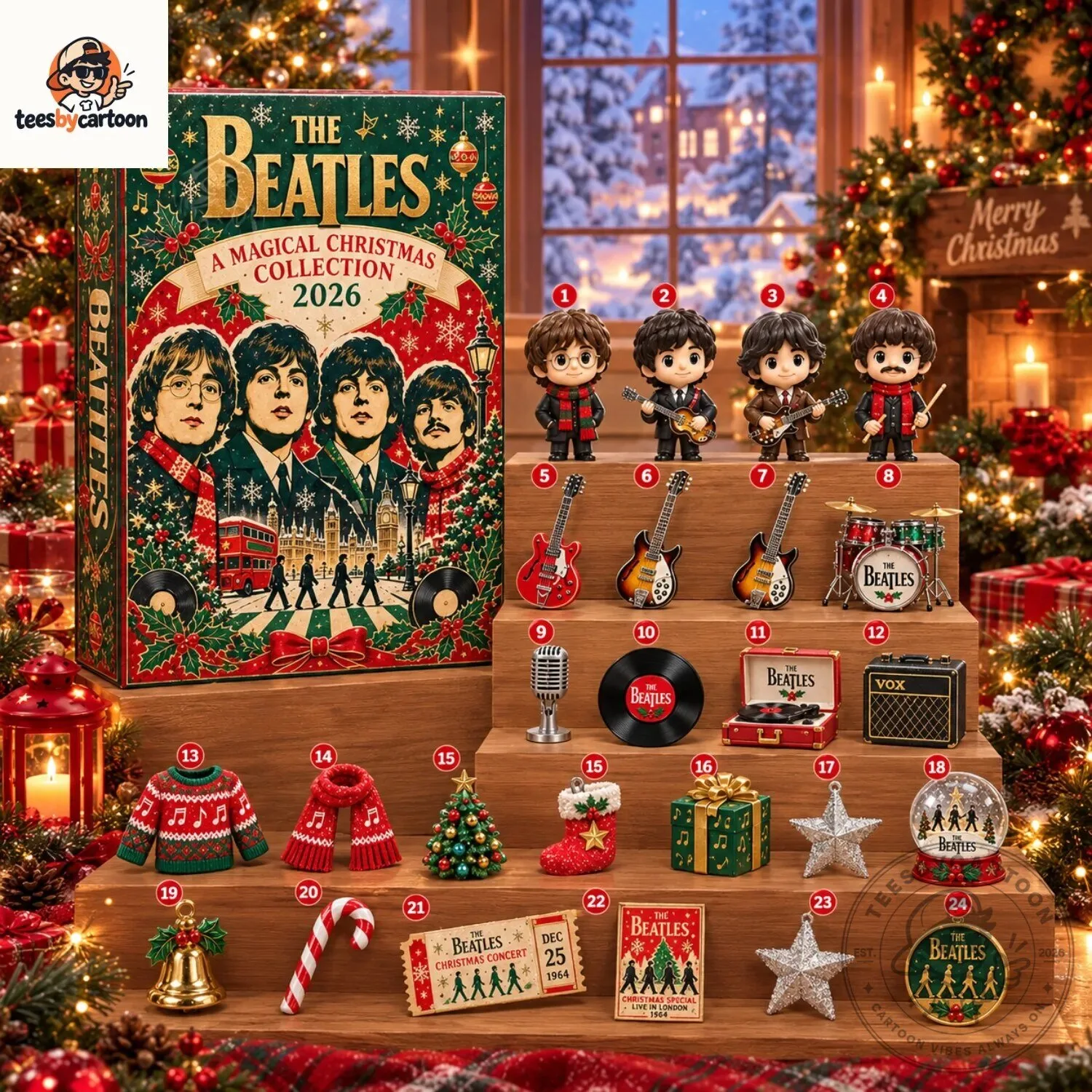 The Beatles A Magical Christmas Collection 2026 Advent Calendar 3 The Beatles A Magical Christmas Collection 2026 Advent Calendar