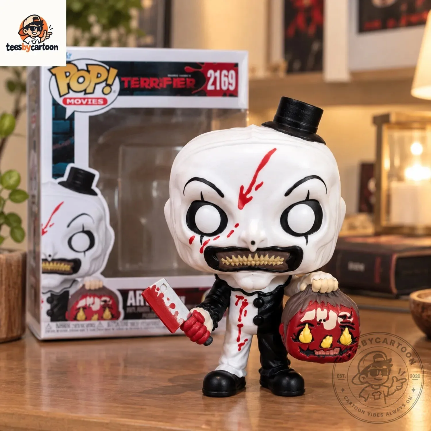 Terrifier Movie Art The Clown Halloween Funko Pop Vinyl Figure 4 Terrifier Movie Art The Clown Halloween Funko Pop Vinyl Figure