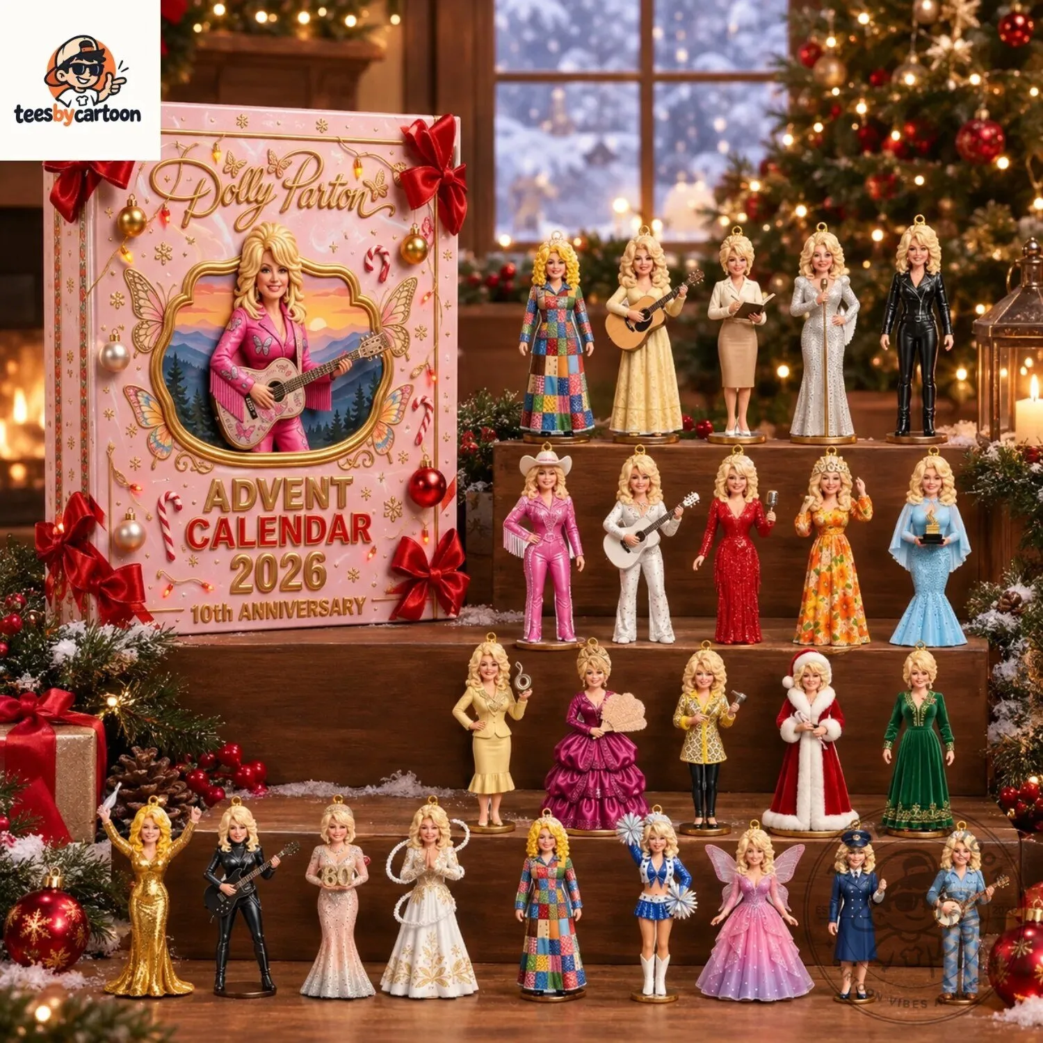 Dolly Parton 10th Anniversary Advent Calendar 3 Dolly Parton 10th Anniversary Advent Calendar