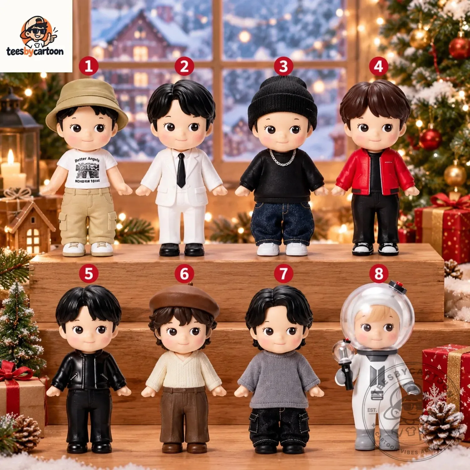 Sonny Angel x BTS Kpop Collaboration Collectible Figures 4 Sonny Angel x BTS Kpop Collaboration Collectible Figures
