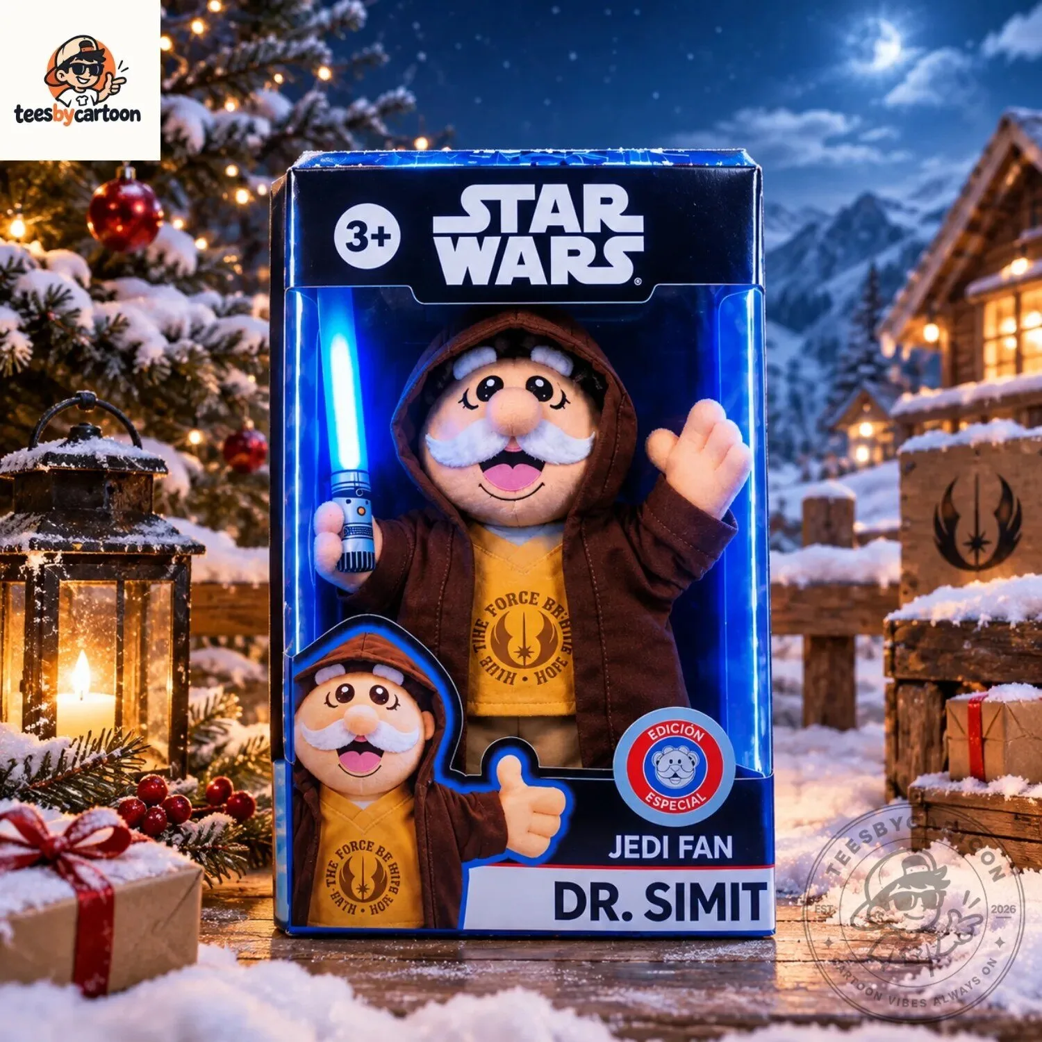 Dr Simi Star Wars Jedi Fan Limited Edition Plush Toy 3 Dr Simi Star Wars Jedi Fan Limited Edition Plush Toy