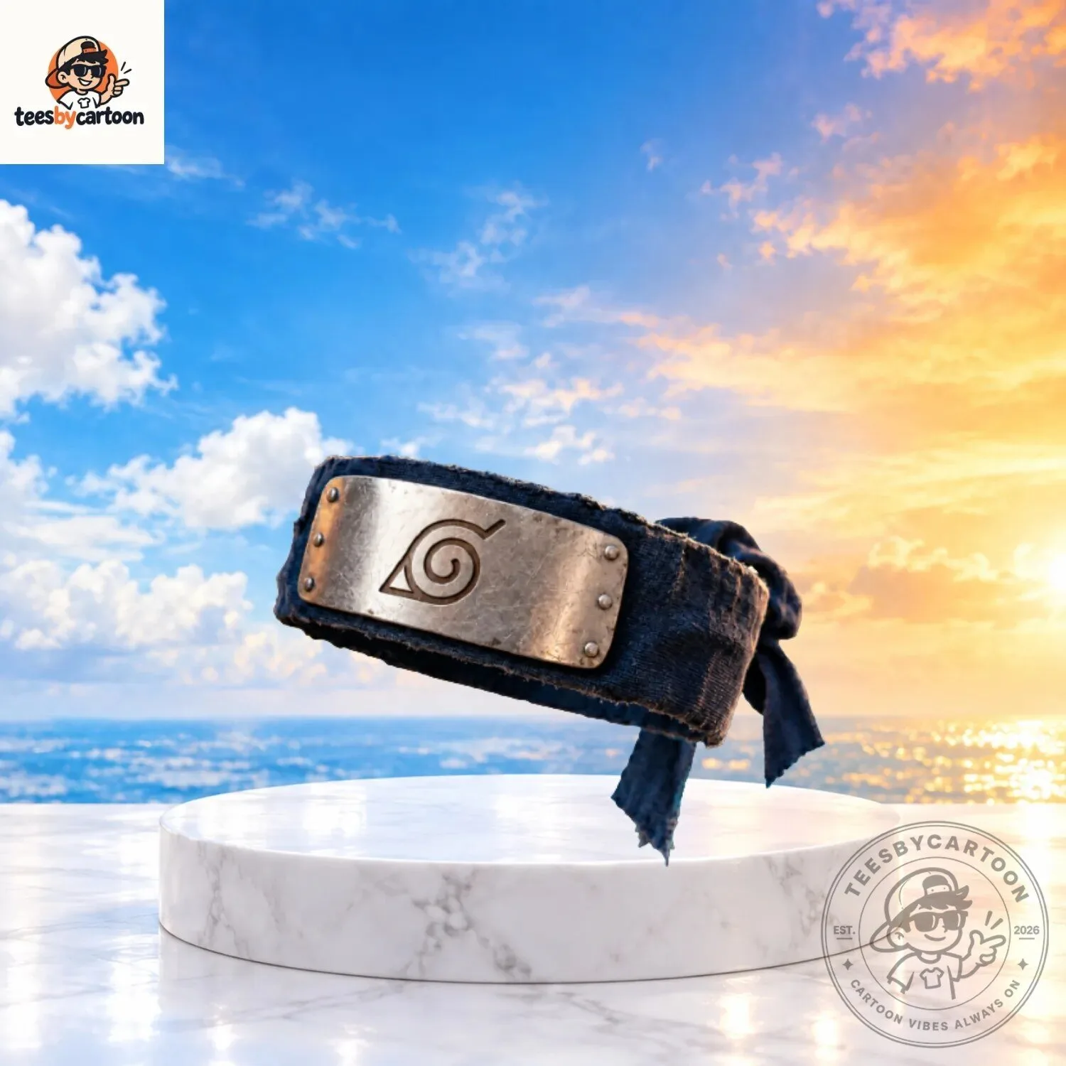 Naruto Shippuden Hidden Leaf Village Cosplay Headband 2 Naruto Shippuden Hidden Leaf Village Cosplay Headband