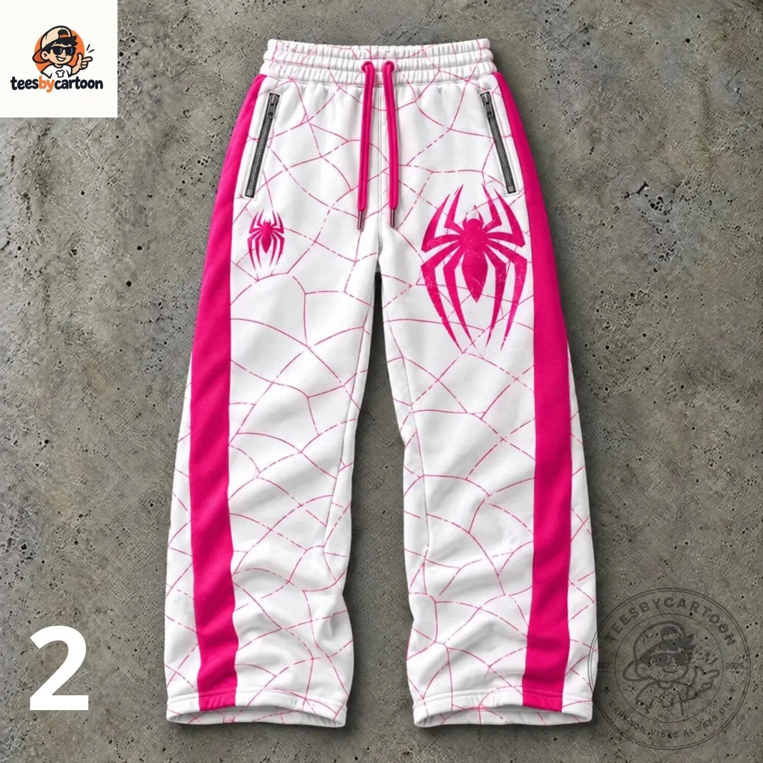 Spider-Man Graphic Red Sweatpants 8 Spider-Man Graphic Red Sweatpants