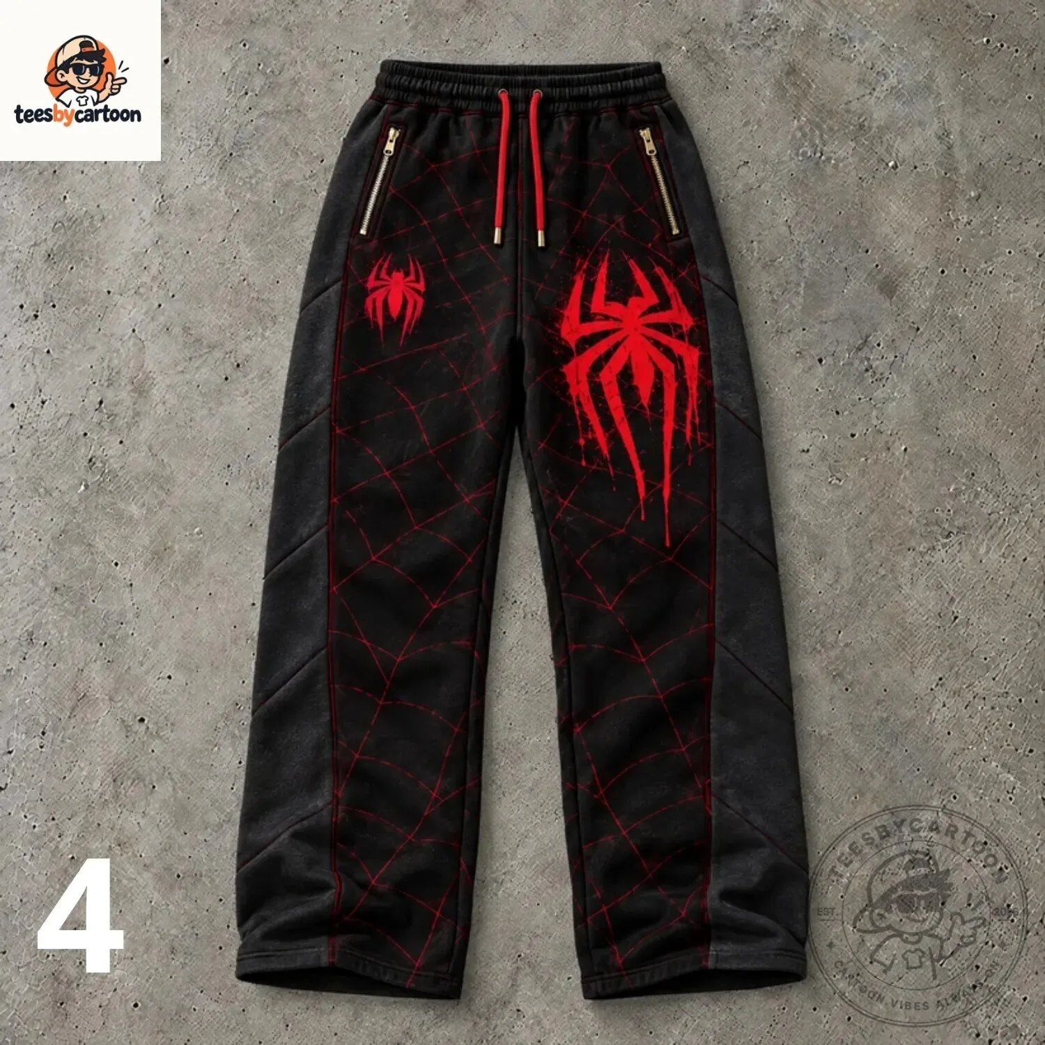 Spider-Man Graphic Red Sweatpants 10 Spider-Man Graphic Red Sweatpants