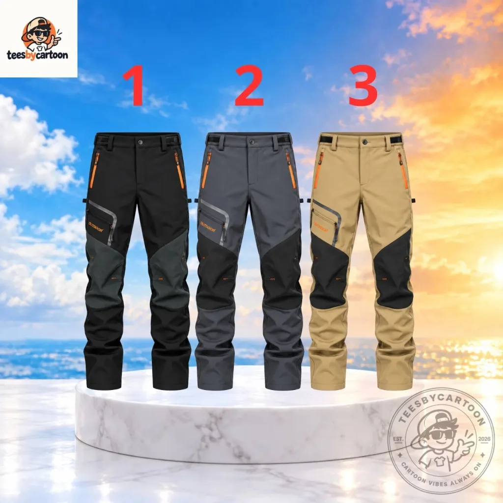 Men Outdoor Softshell Tactical Cargo Pants Men Outdoor Softshell Tactical Cargo Pants