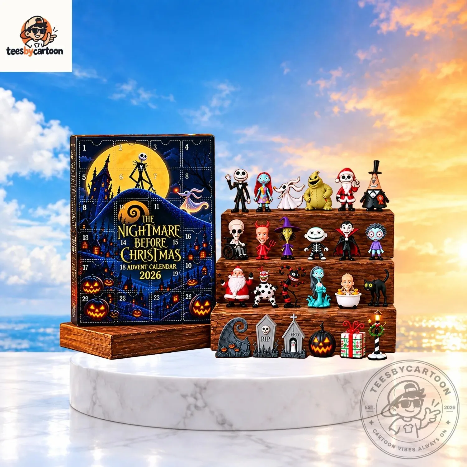 Tim Burton's The Nightmare Before Christmas 2026 Advent Calendar