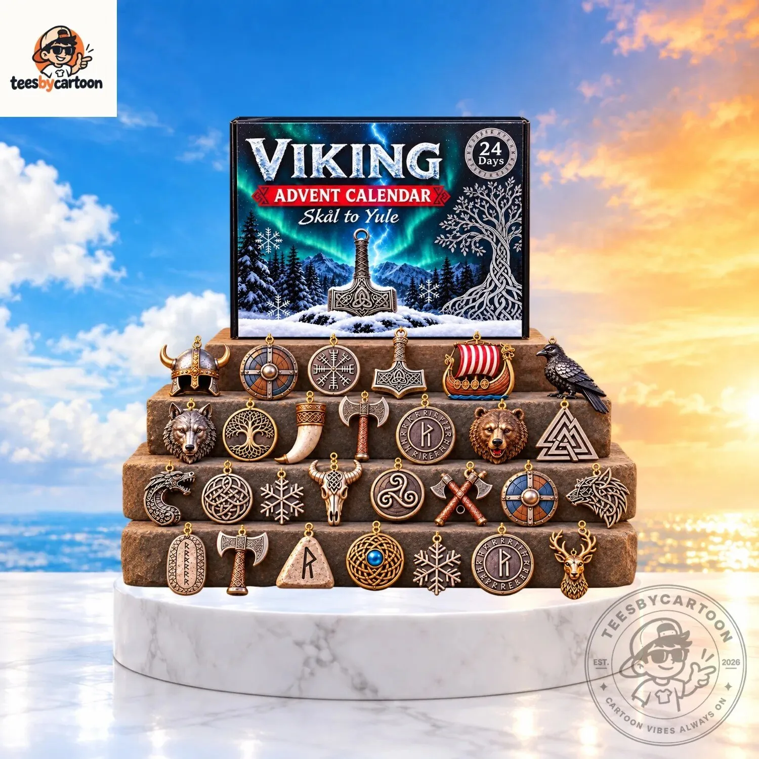 Viking Norse Mythology Advent Calendar