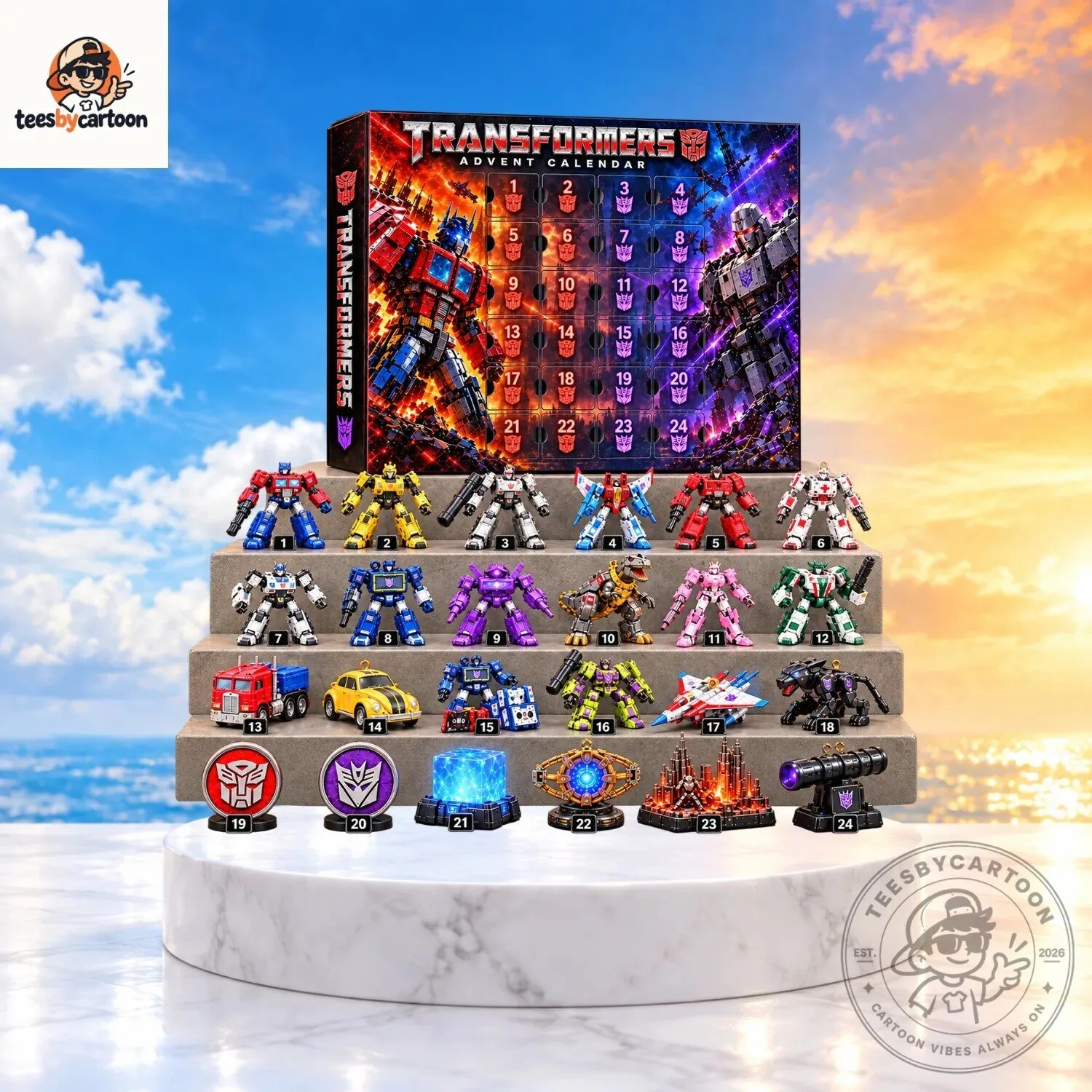 Transformers Mecha Advent Calendar