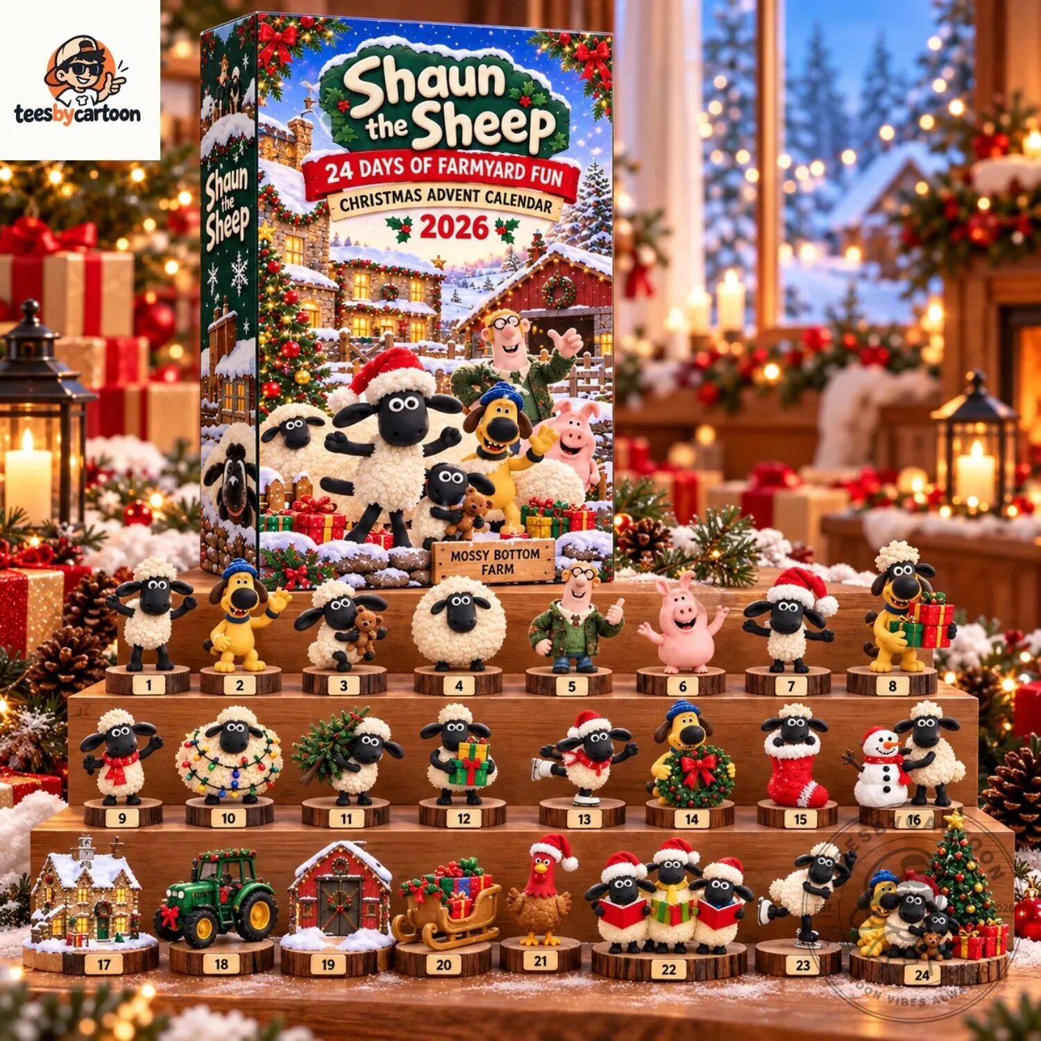 Shaun The Sheep 24 Days Of Farmyard Fun Christmas Advent Calendar 4 Shaun The Sheep 24 Days Of Farmyard Fun Christmas Advent Calendar