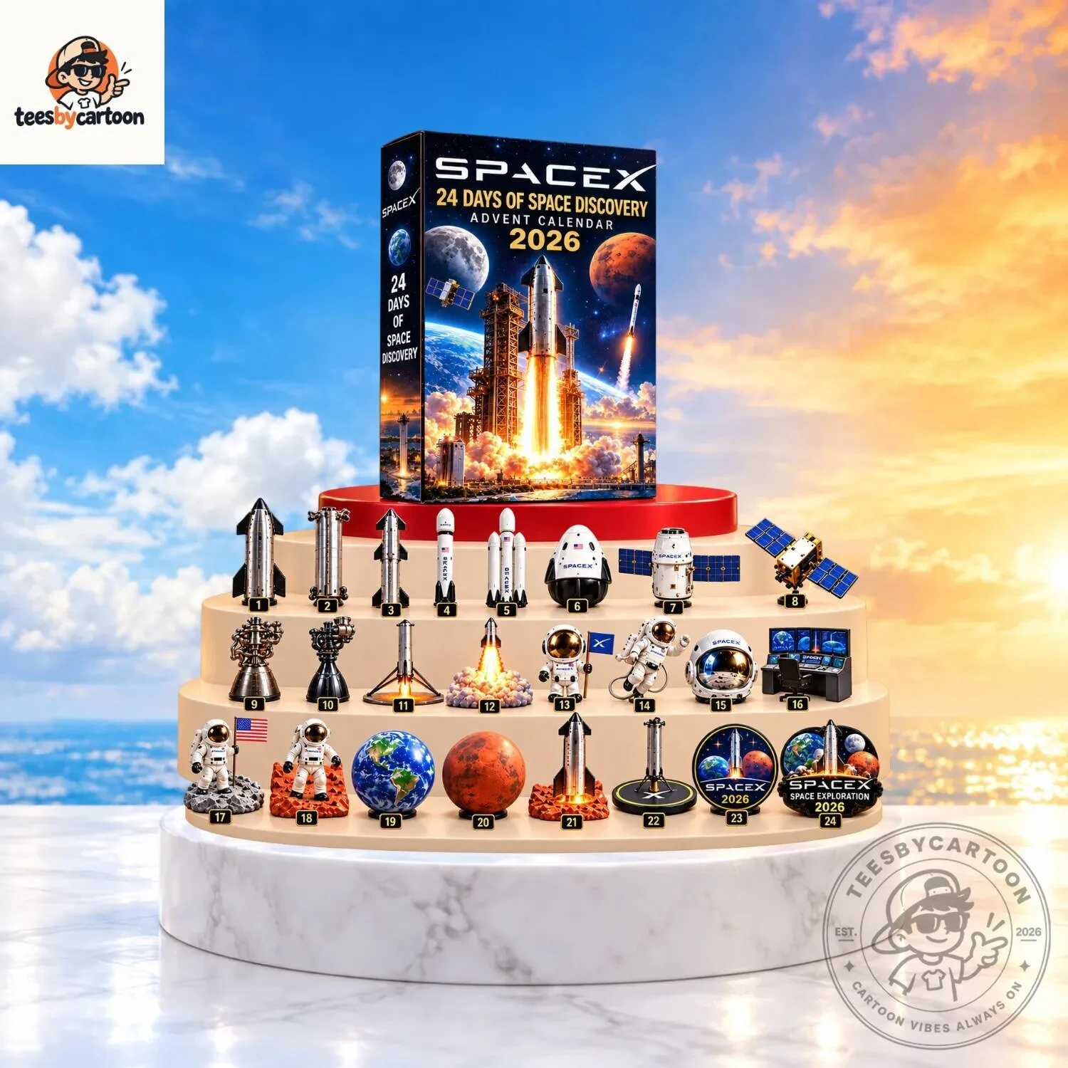 SpaceX 24 Days Of Space Discovery Advent Calendar