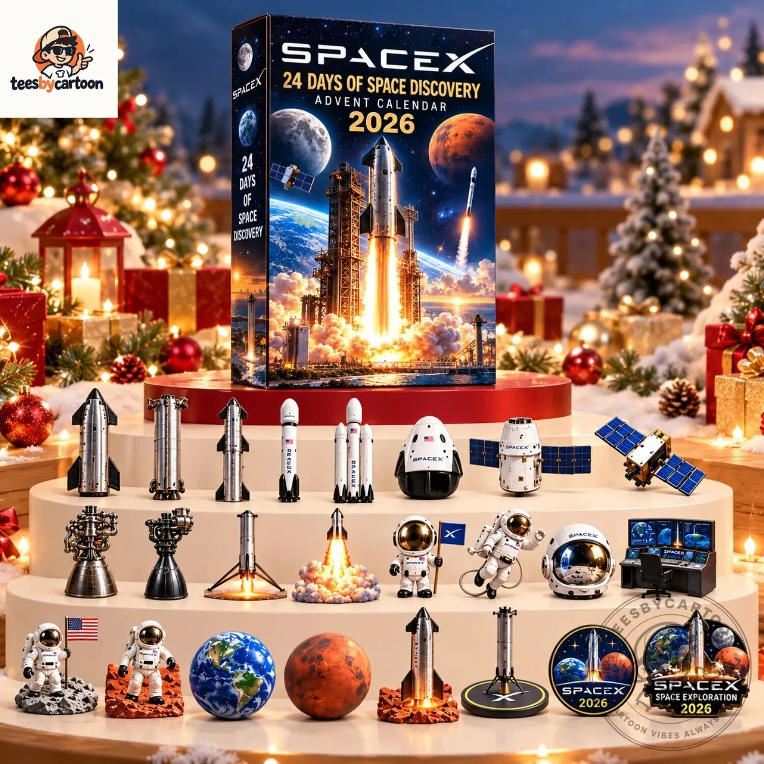 SpaceX 24 Days Of Space Discovery Advent Calendar 3 SpaceX 24 Days Of Space Discovery Advent Calendar