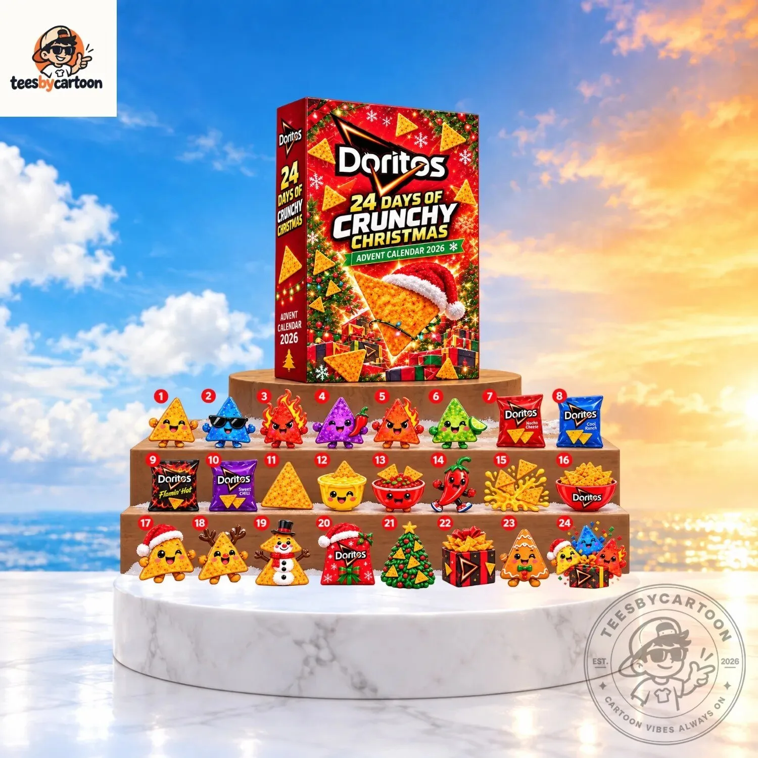 Doritos 24 Days Of Crunchy Christmas Advent Calendar