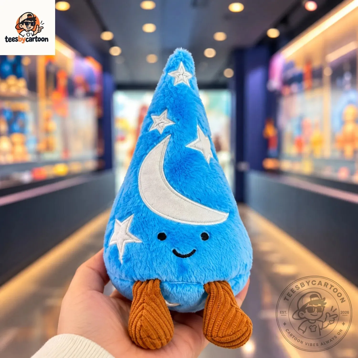 Mickey Mouse Fantasia Sorcerer Hat Plush Toy 5 Mickey Mouse Fantasia Sorcerer Hat Plush Toy