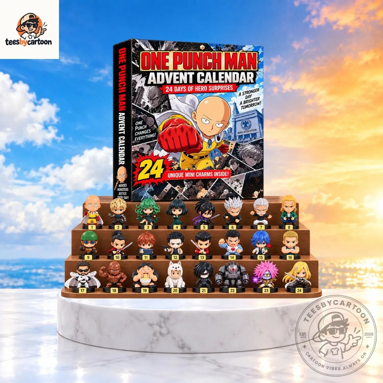 One Punch Man Anime Advent Calendar 1 One Punch Man Anime Advent Calendar
