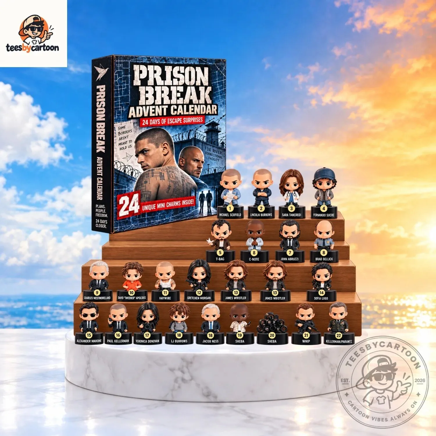 Prison Break Advent Calendar 1 Prison Break Advent Calendar
