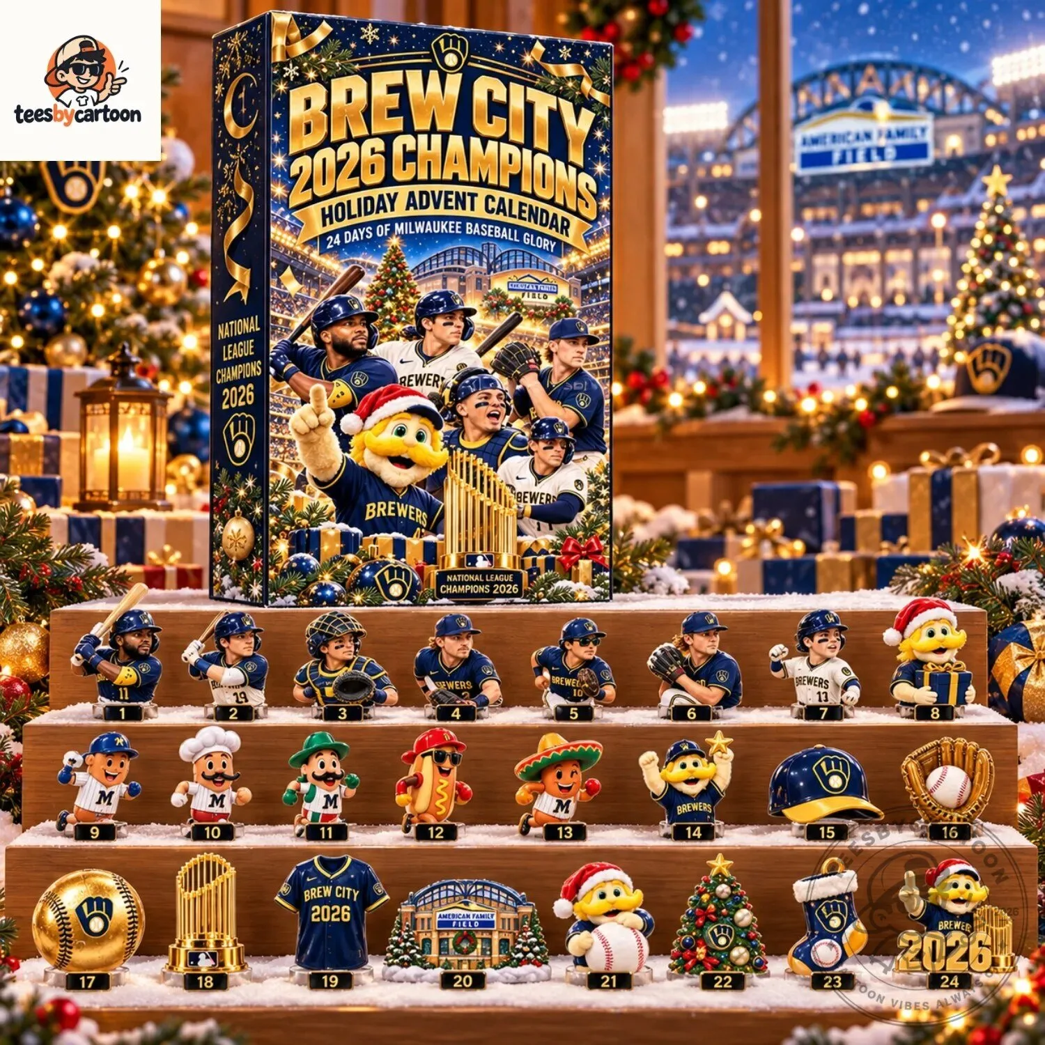 Brew City 2026 Champions Holiday Advent Calendar Brew City 2026 Champions Holiday Advent Calendar – image 2 of 2