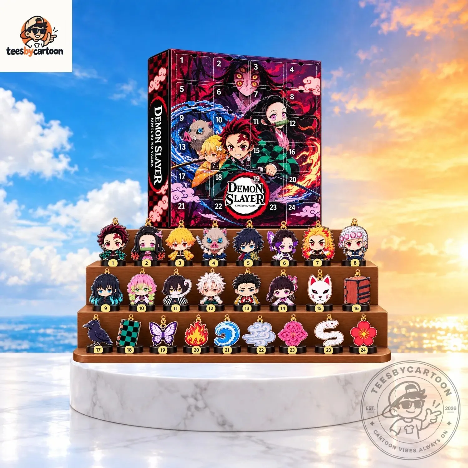 Demon Slayer Kimetsu No Yaiba Anime Christmas Advent Calendar 2026 3 Demon Slayer Kimetsu No Yaiba Anime Christmas Advent Calendar 2026