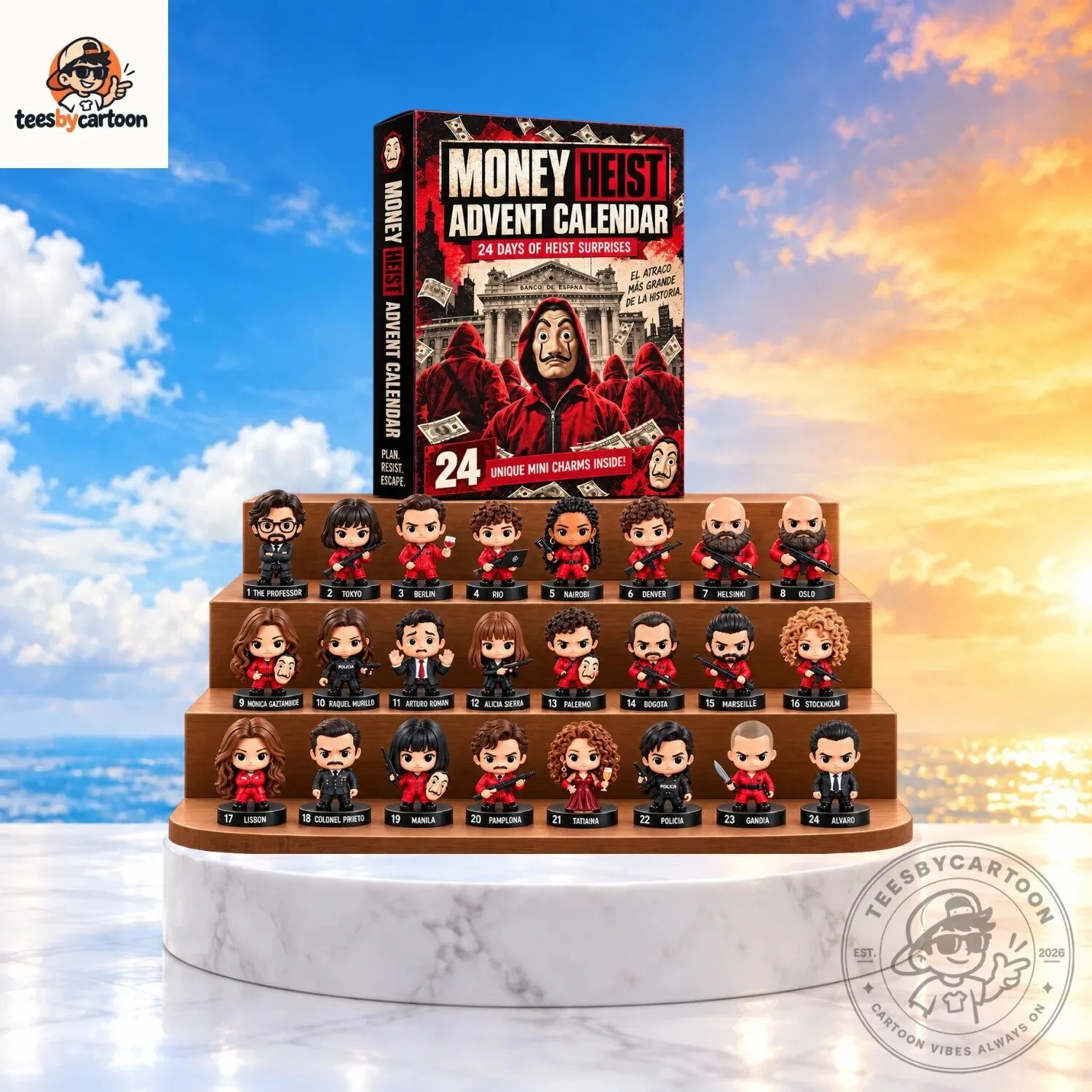 Money Heist Advent Calendar 2026