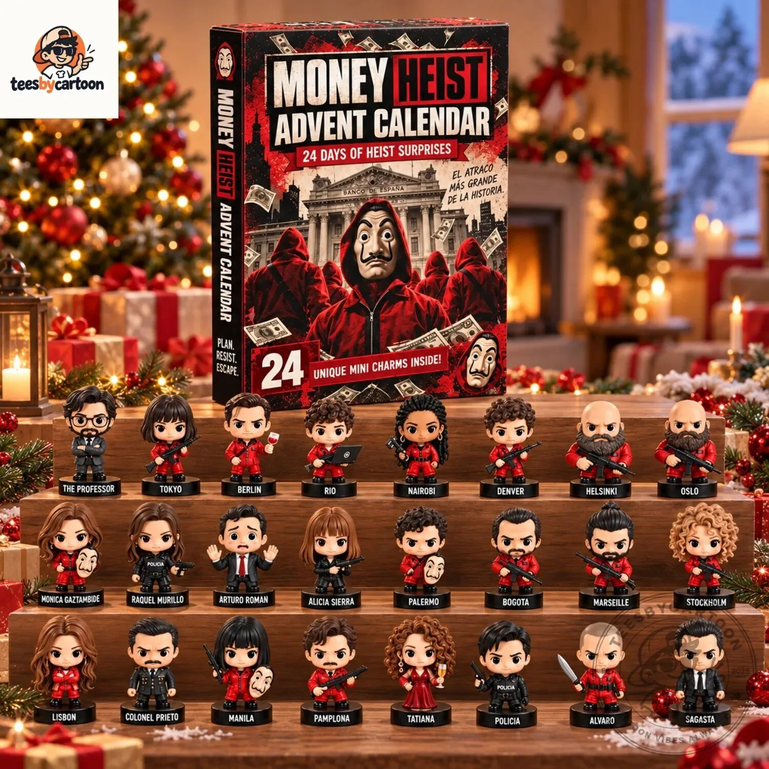 Money Heist Advent Calendar 2026
