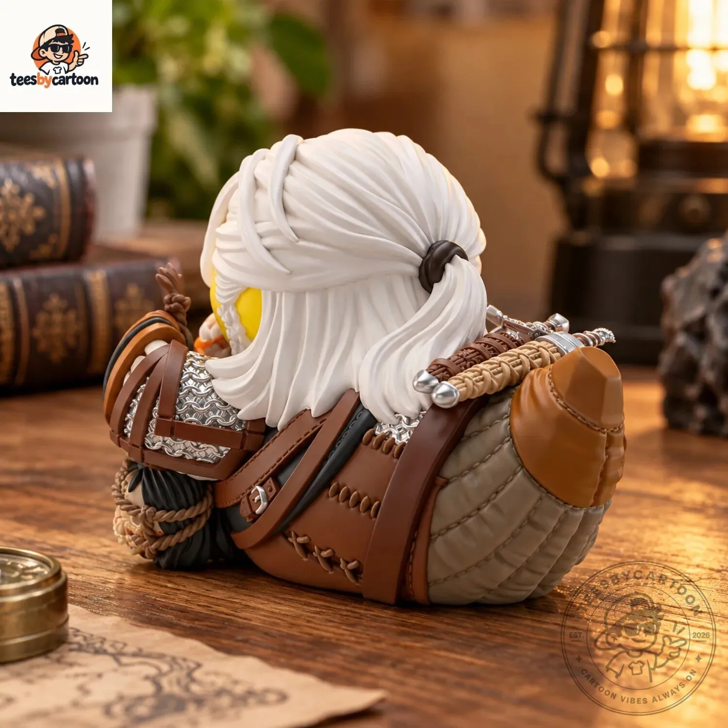 The Witcher Geralt of Rivia Cosplaying Duck 7 The Witcher Geralt of Rivia Cosplaying Duck