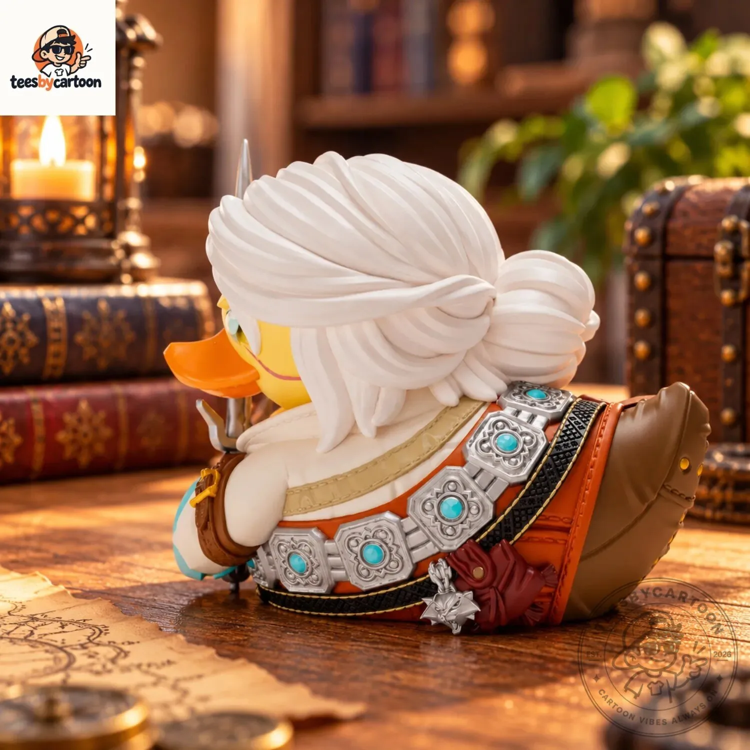 The Witcher Ciri Cosplaying Duck Tubbz Collectible Rubber Duck 6 The Witcher Ciri Cosplaying Duck Tubbz Collectible Rubber Duck